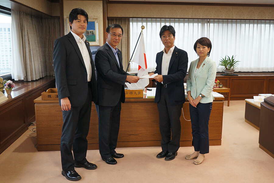 原子力災害現地対策本部長として福島に赴任